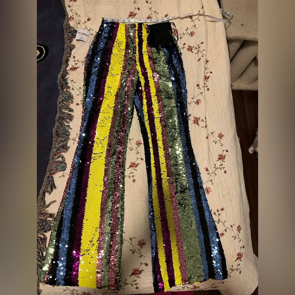 NWT Forever 21 Sequin Party Pants